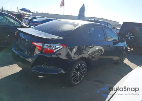 2016 Toyota Corolla S Plus from USA, damaged, VIN 2T1BURHEXGC725655